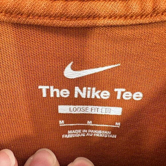 The Nike Tee Cropped Graphic Tee Texas Longhorns Burnt Orange Casual Size Medium - Picture 6 of 8